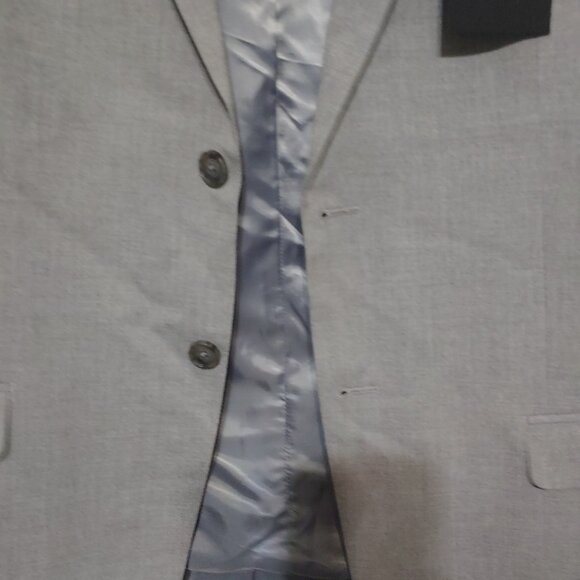 New DKNY Men's Grey  Suit Separate Sport Coat Blazer Jacket 42R - Picture 3 of 9